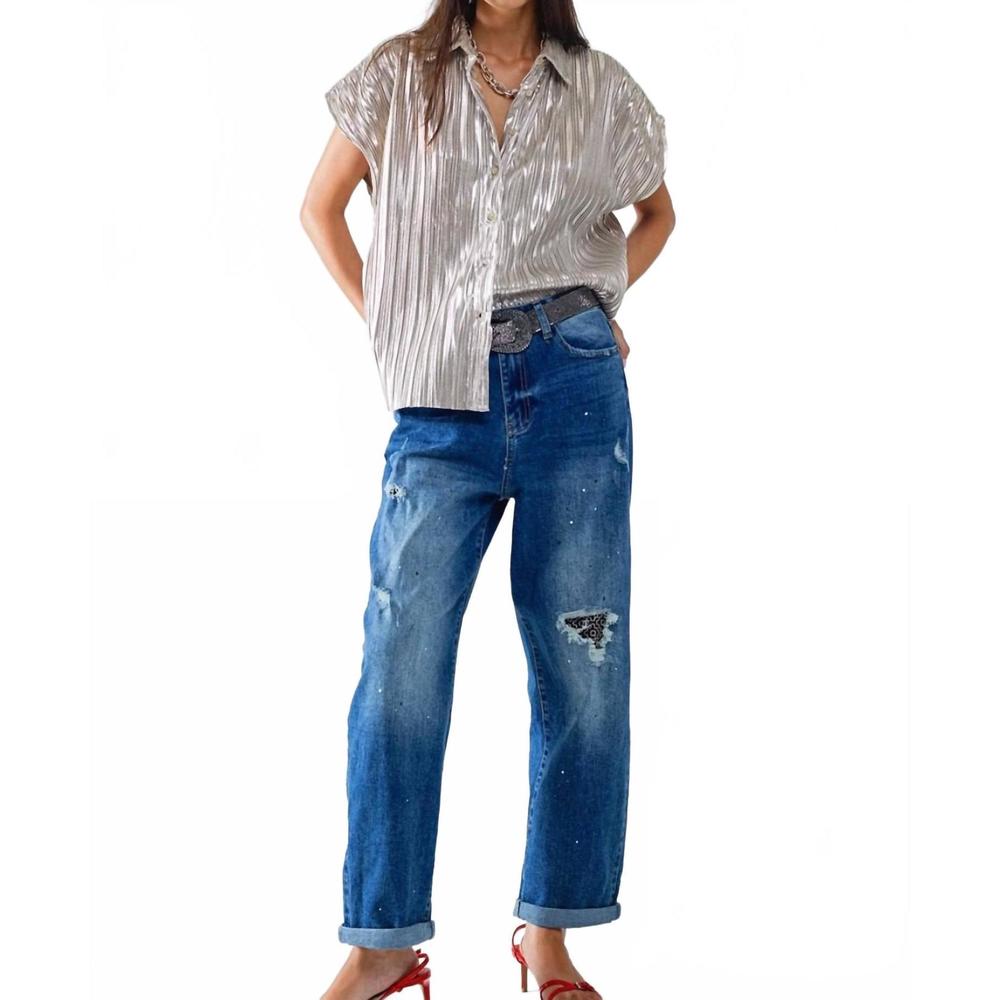 NEW Q2 kelsey jeans in blue